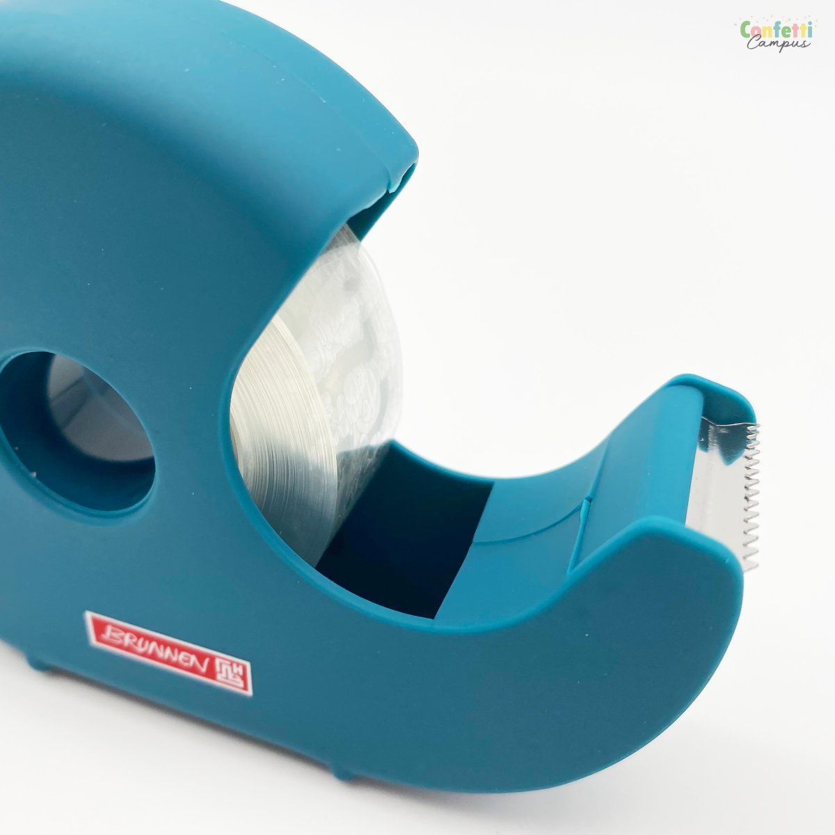 BRUNNEN Colour Code Dévidoir escargot ruban adhésif Bleu denim – Image 3