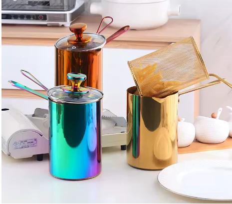 Friteuse Acier Inoxydable Épais Couvercle – Image 4