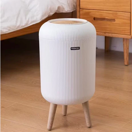 Poubelle de cuisine en Plastique Haute Pression Bois – Image 4