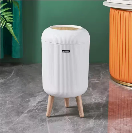 Poubelle de cuisine en Plastique Haute Pression Bois – Image 5