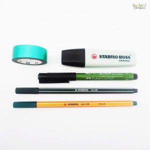 Mon joli kit d&rsquo;écriture VERT PIN