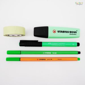 Mon joli kit d&rsquo;écriture VERT FEUILLE