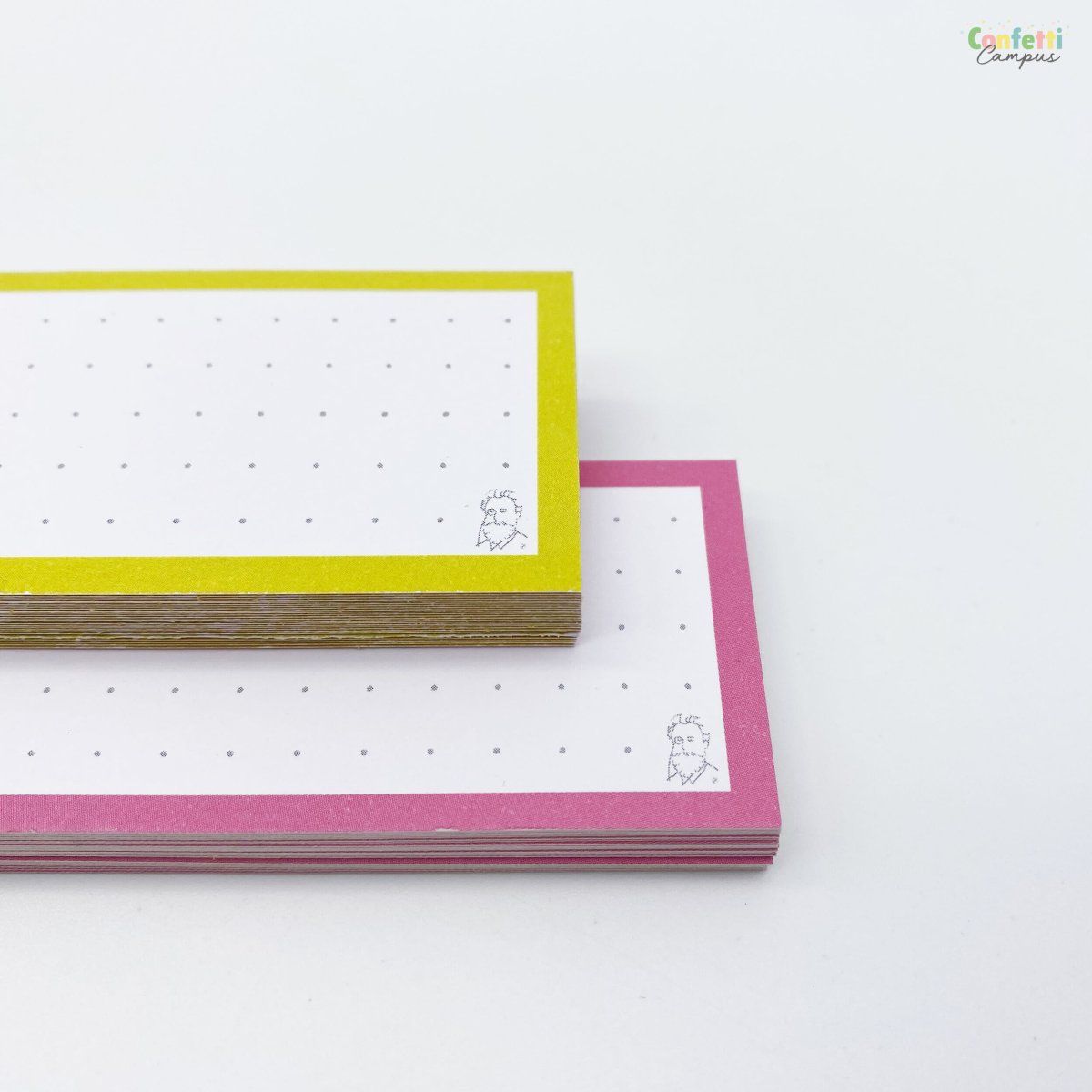 50 Flashcards Leitner Vocabulaire à points bicolores Jaune vs Rose – Image 4