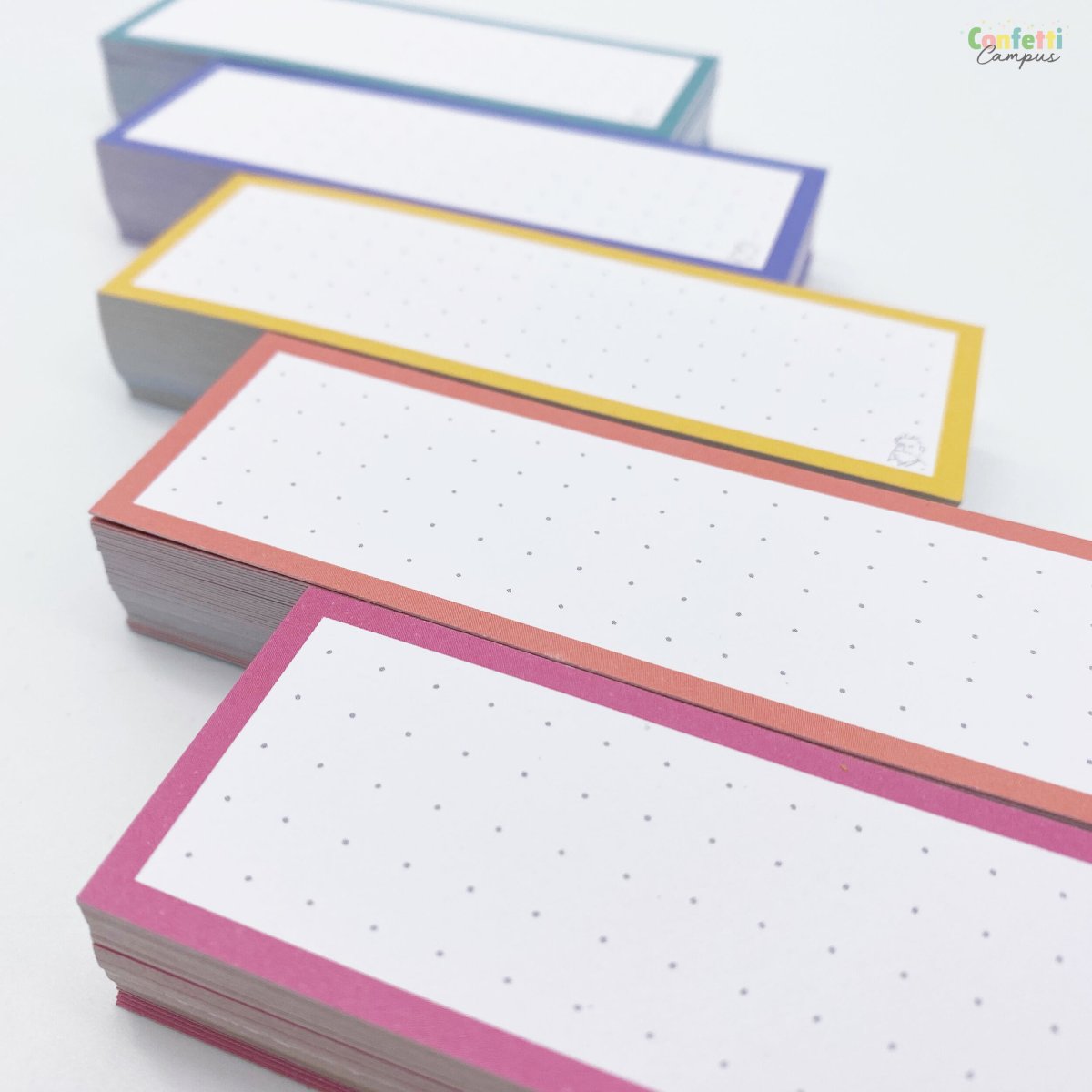 50 Flashcards Leitner Vocabulaire à points bicolores Bleu vs Jaune – Image 8