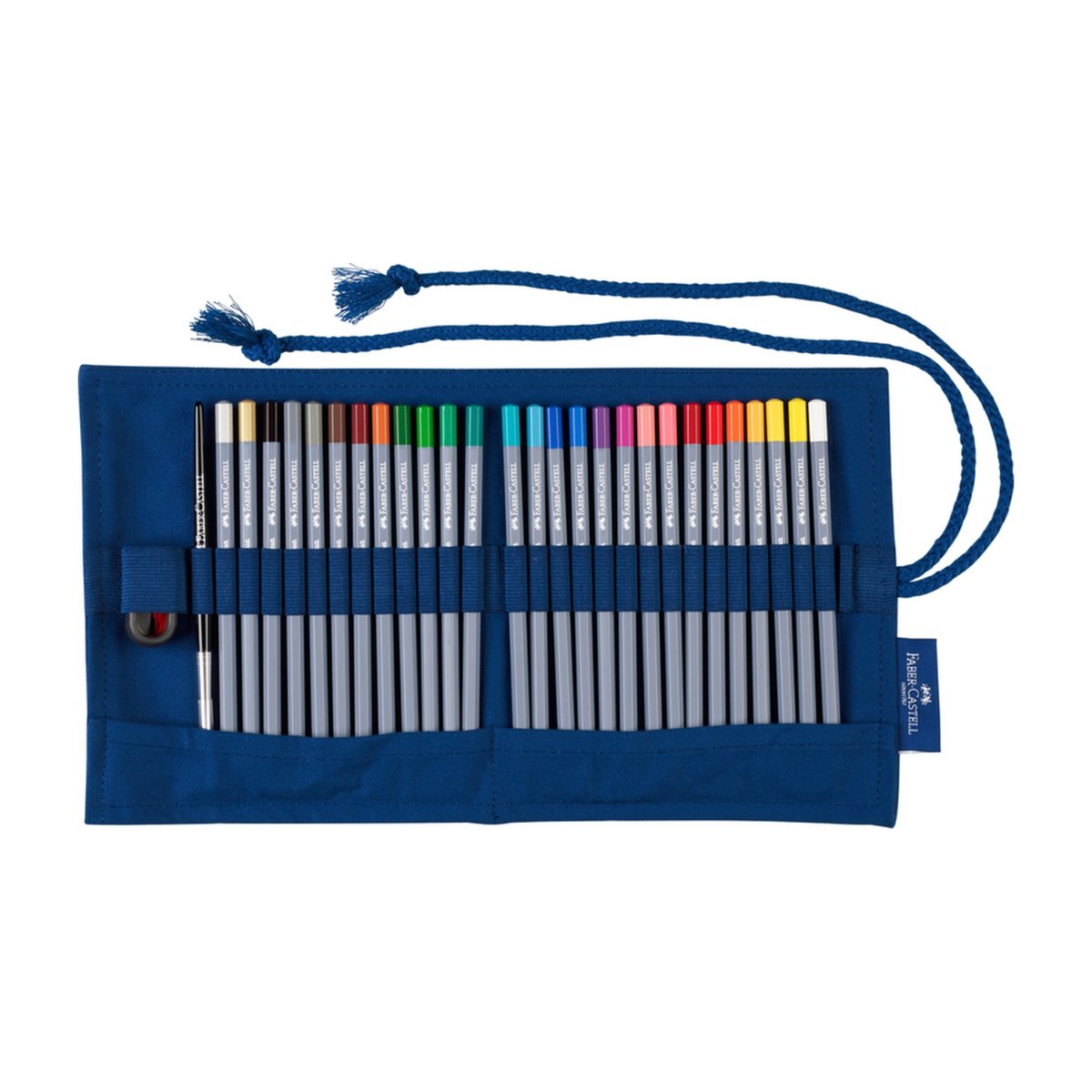 FABER CASTELL Goldfaber Aqua Crayons de couleur aquarellables Trousse enroulable x27 – Image 2