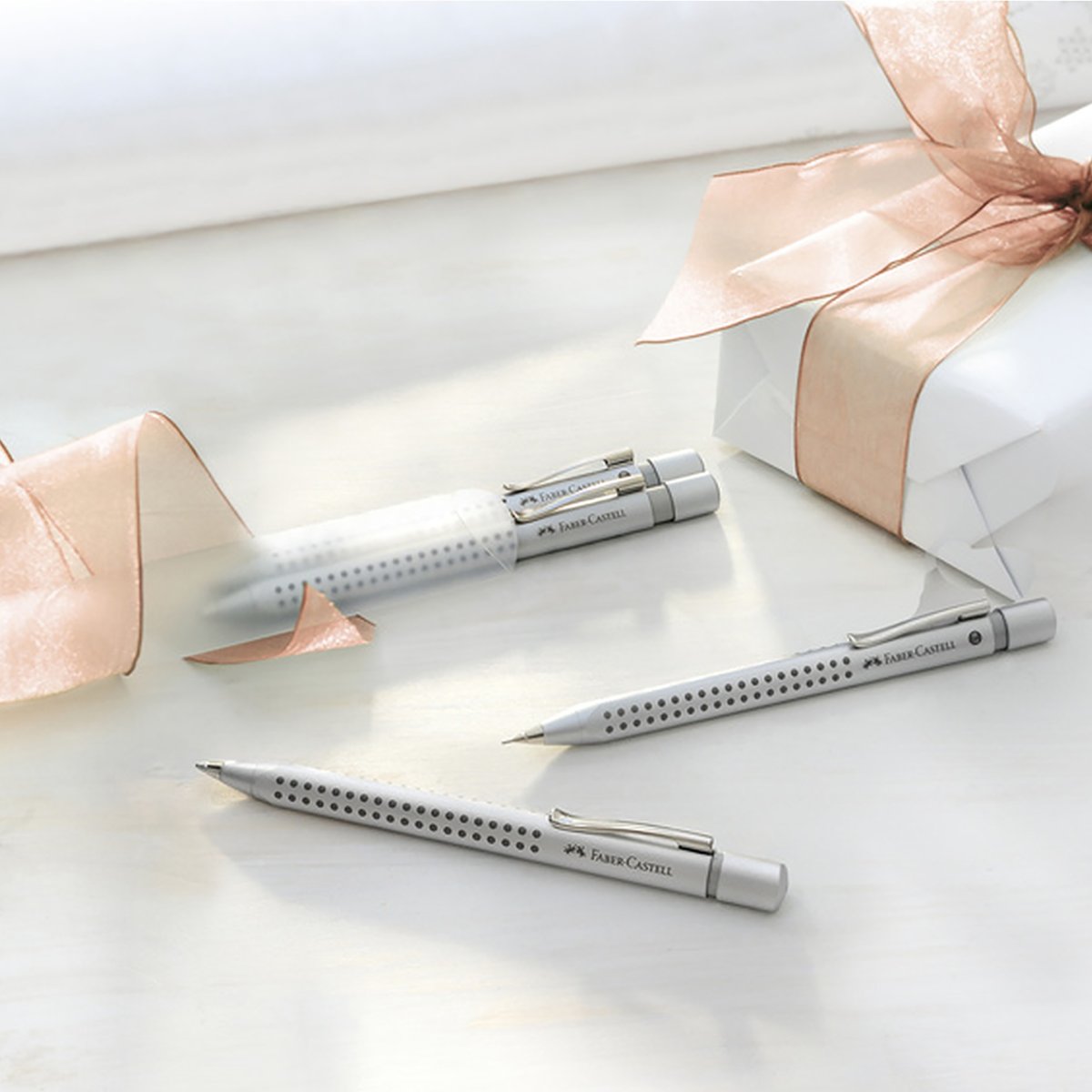 FABER CASTELL Grip Crayon porte-mine 0,7mm Bleu foncé – Image 4