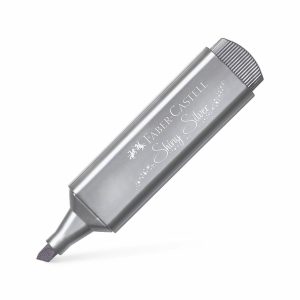 FABER CASTELL Surligneur Argent métallisé
