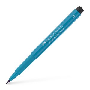 FABER CASTELL PITT ARTIST Pen Brush Feutre pinceau Bleu Turquoise
