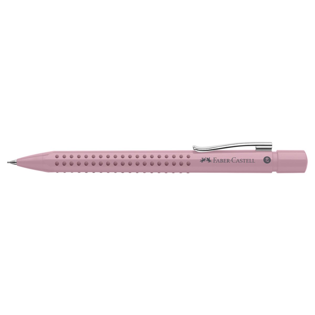 FABER CASTELL Grip Crayon porte-mine 0,7mm Rose poudré – Image 2