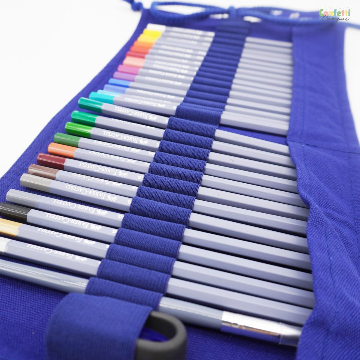 FABER CASTELL Goldfaber Aqua Crayons de couleur aquarellables Trousse enroulable x27 – Image 8