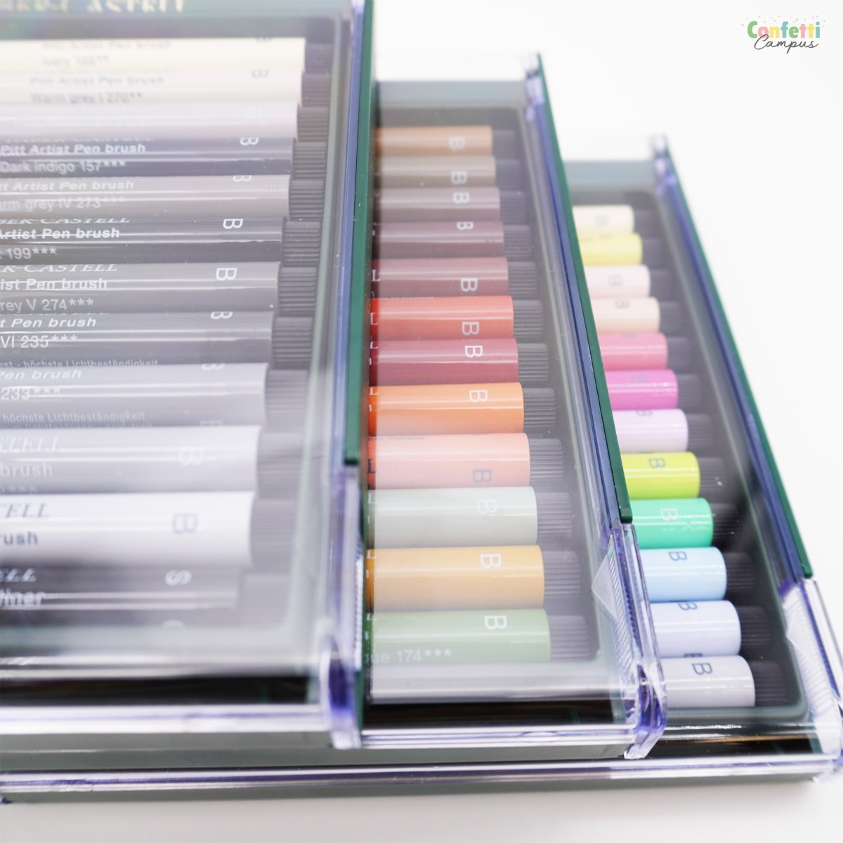 FABER CASTELL PITT ARTIST Pen Brush Feutre pinceau Vert phtalo clair – Image 8