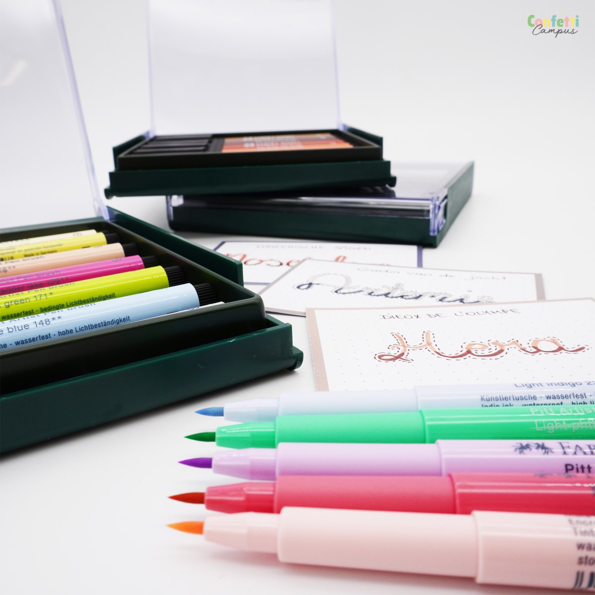 FABER CASTELL PITT ARTIST Pen Brush Feutre pinceau Violet cramoisi – Image 9