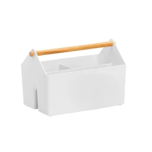 FORMA Boîte à outils de bureau LIZ 28x17x19 blanche