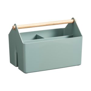 FORMA Boîte à outils de bureau LIZ 28x17x19 vert sauge