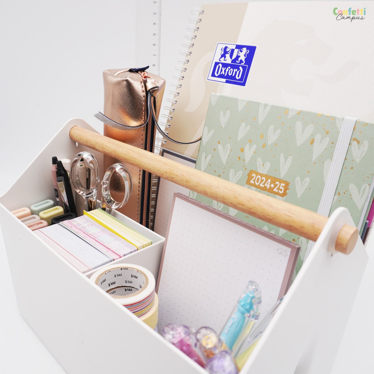 FORMA Boîte à outils de bureau LIZ 28x17x19 blanche – Image 4