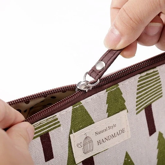 Trousse de toilette fait main – Image 7