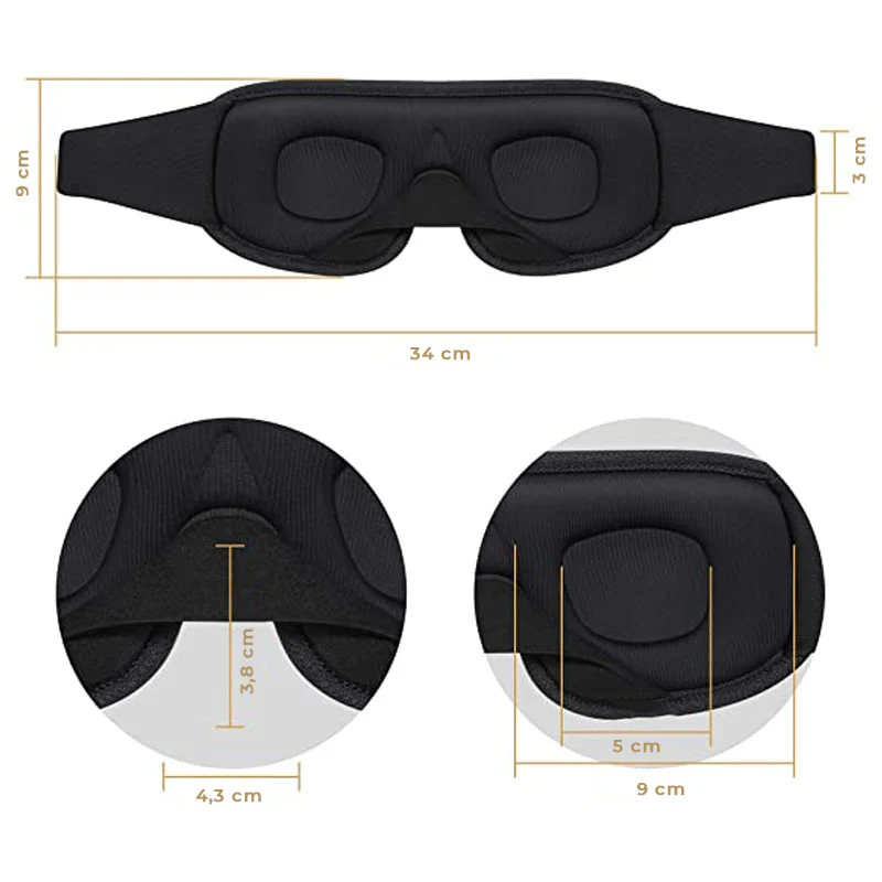Masque de nuit mémoire de forme – Image 4