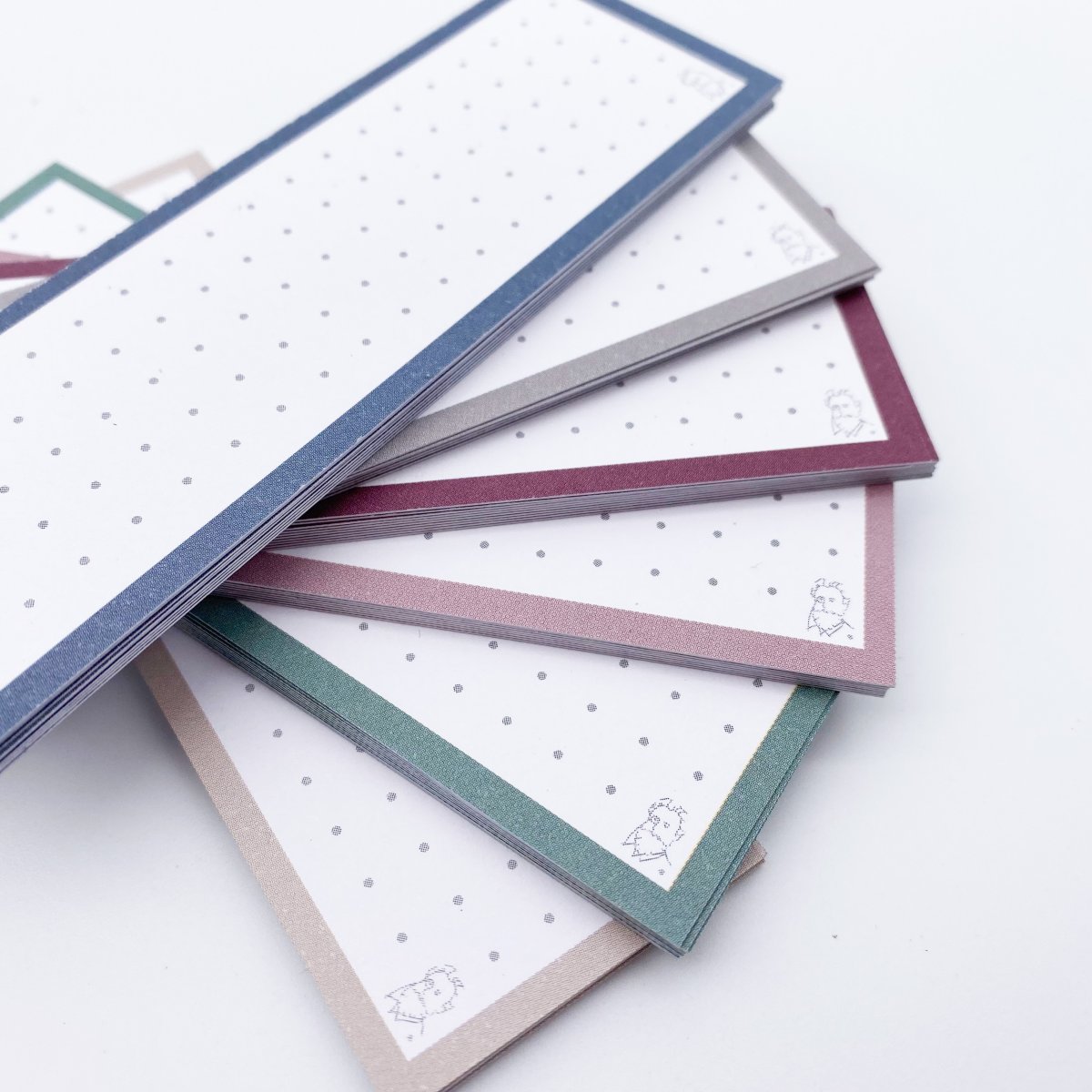 50 Flashcards Leitner Vocabulaire à points cadre rouge vigne – Image 9