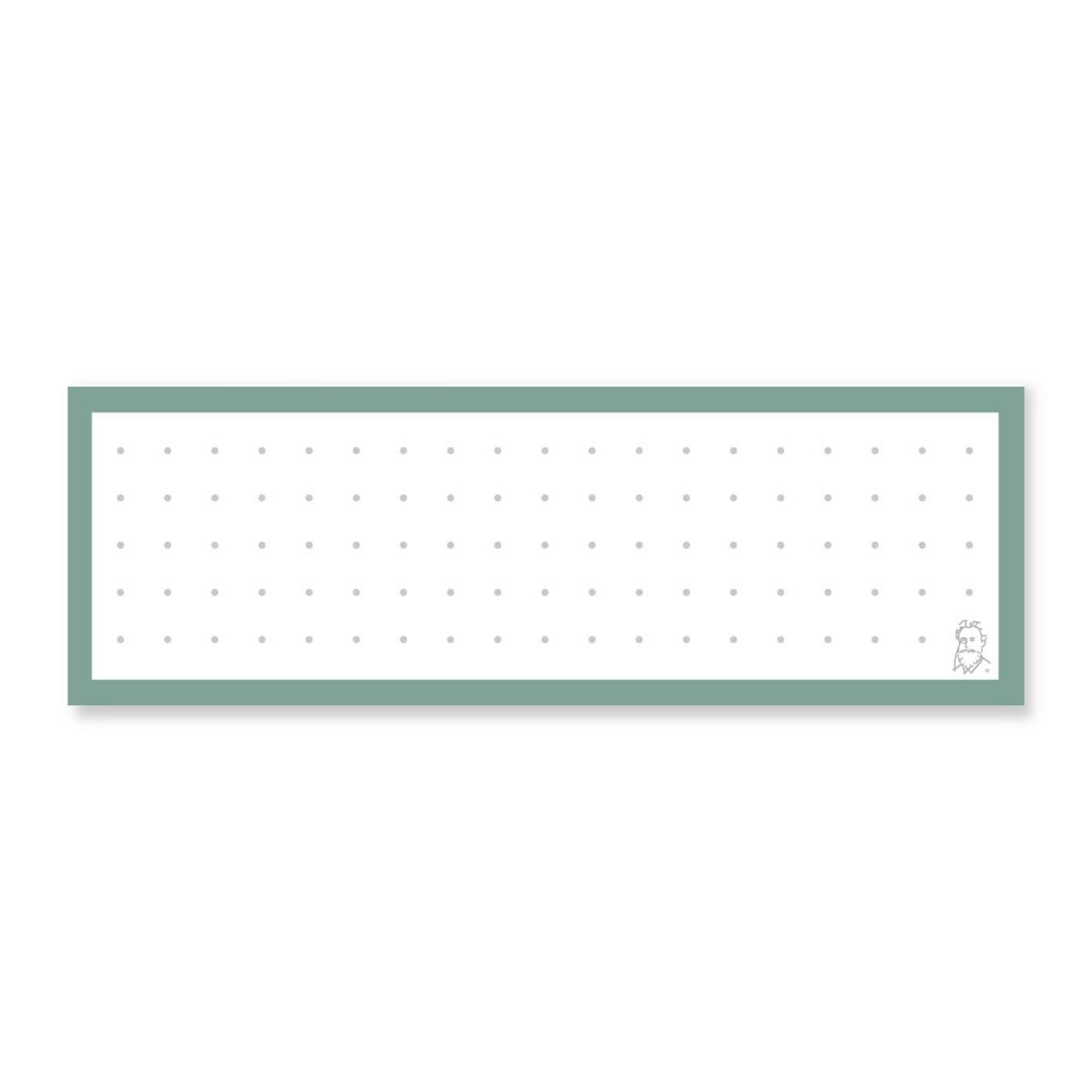 50 Flashcards Leitner Vocabulaire à points cadre vert sauge – Image 2