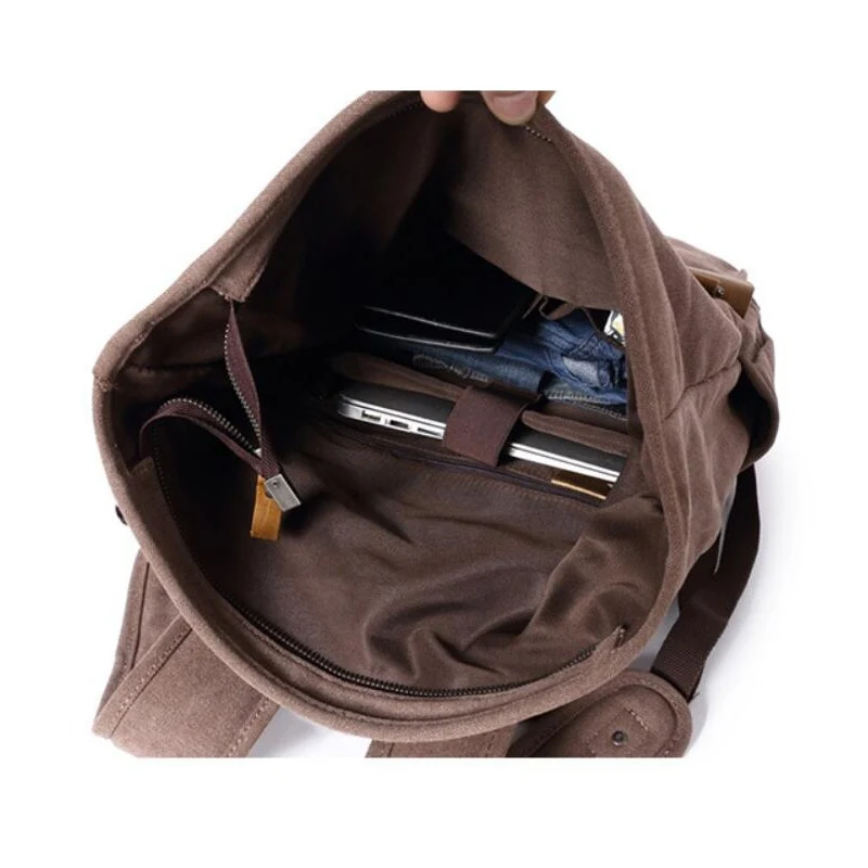 Sac à dos vintage ordinateur portable – Image 9