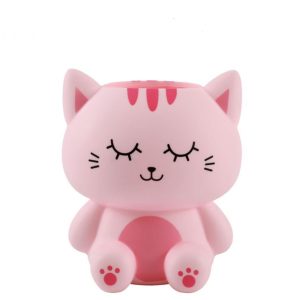 ITOTAL Pot à crayons Chat rose Kitty