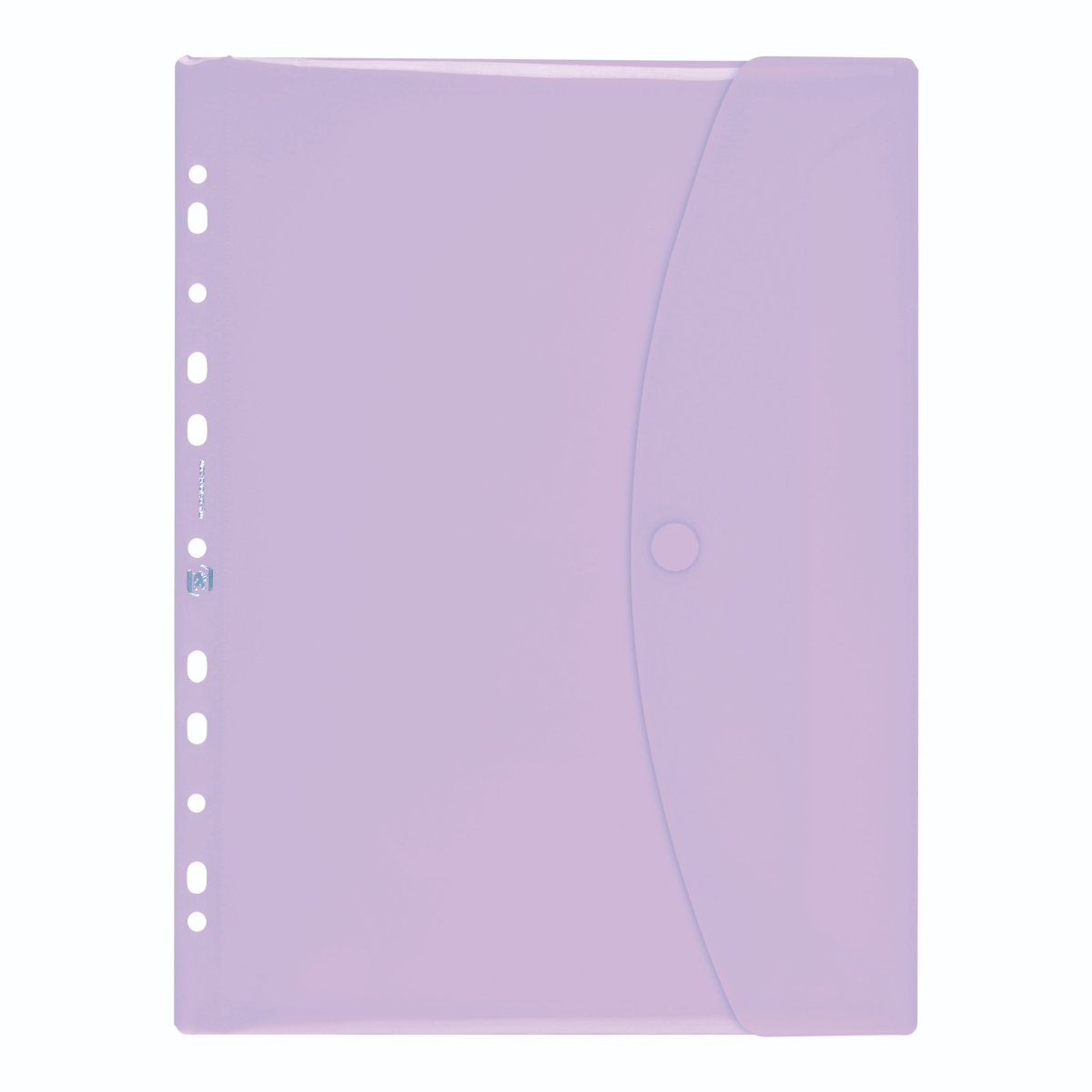 OXFORD Pochette perforée à soufflet A4 pastel Glycine – Image 2