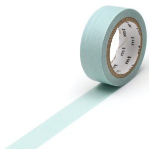 Ruban MT Masking tape 7m x 15mm uni pastel turquoise