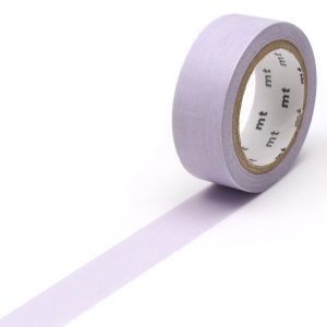 Ruban MT Masking tape 7m x 15mm uni pastel lavande