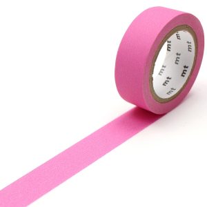 Ruban MT Masking tape 7m x 15mm uni mat rose