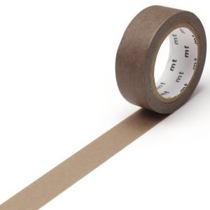 Ruban MT Masking tape 7m x 15mm uni mat greige