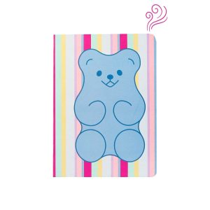 ANCOR SWEET CANDY Cahier A4 96 pages lignées Méga ourson