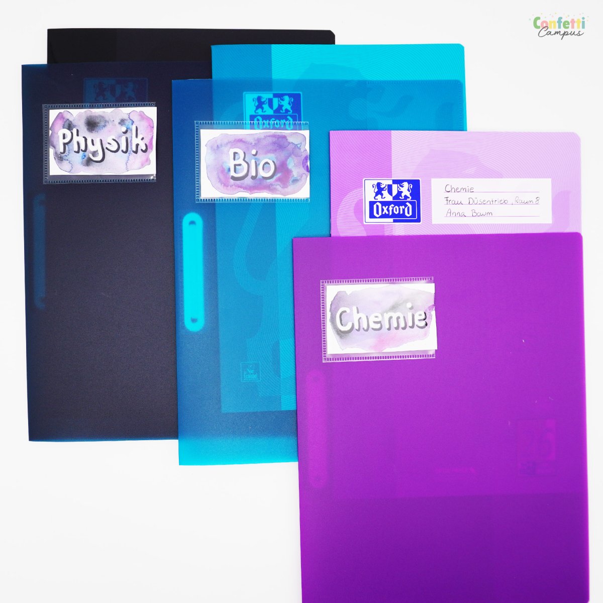 BRUNNEN FACT! Chemise à lamelle A4 en plastique Menthe – Image 3