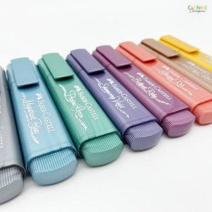 FABER CASTELL Surligneurs métallisés x8