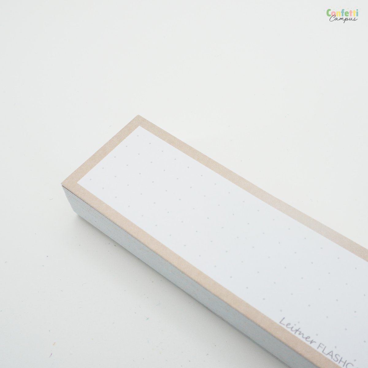 50 Flashcards Leitner Vocabulaire à points cadre beige sable – Image 6