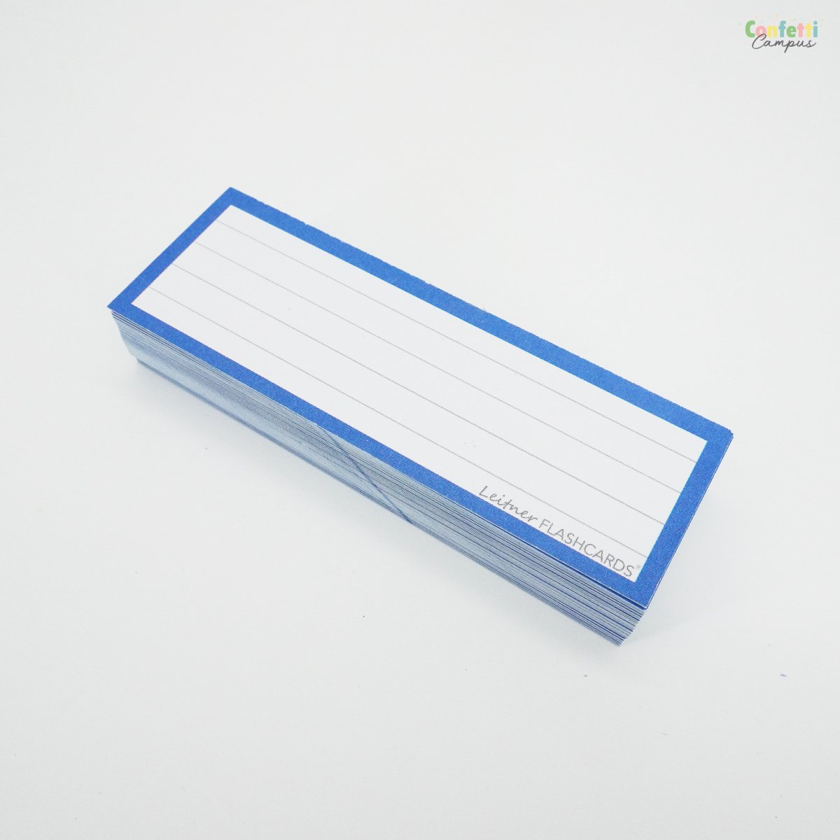 50 Flashcards Leitner Vocabulaire lignées cadre bleu saphir – Image 4