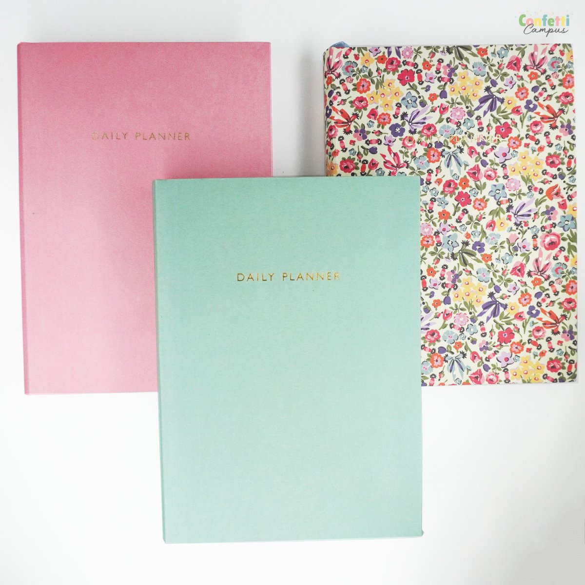 OHH DEER DAILY PLANNER Agenda journalier non daté A5 vert sauge – Image 6