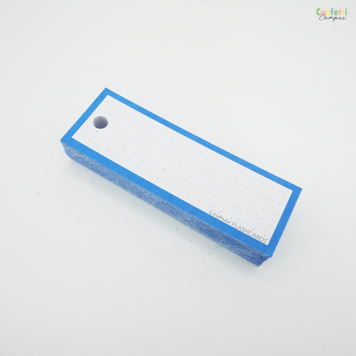 50 Flashcards Leitner Vocabulaire à points cadre bleu saphir – Image 6