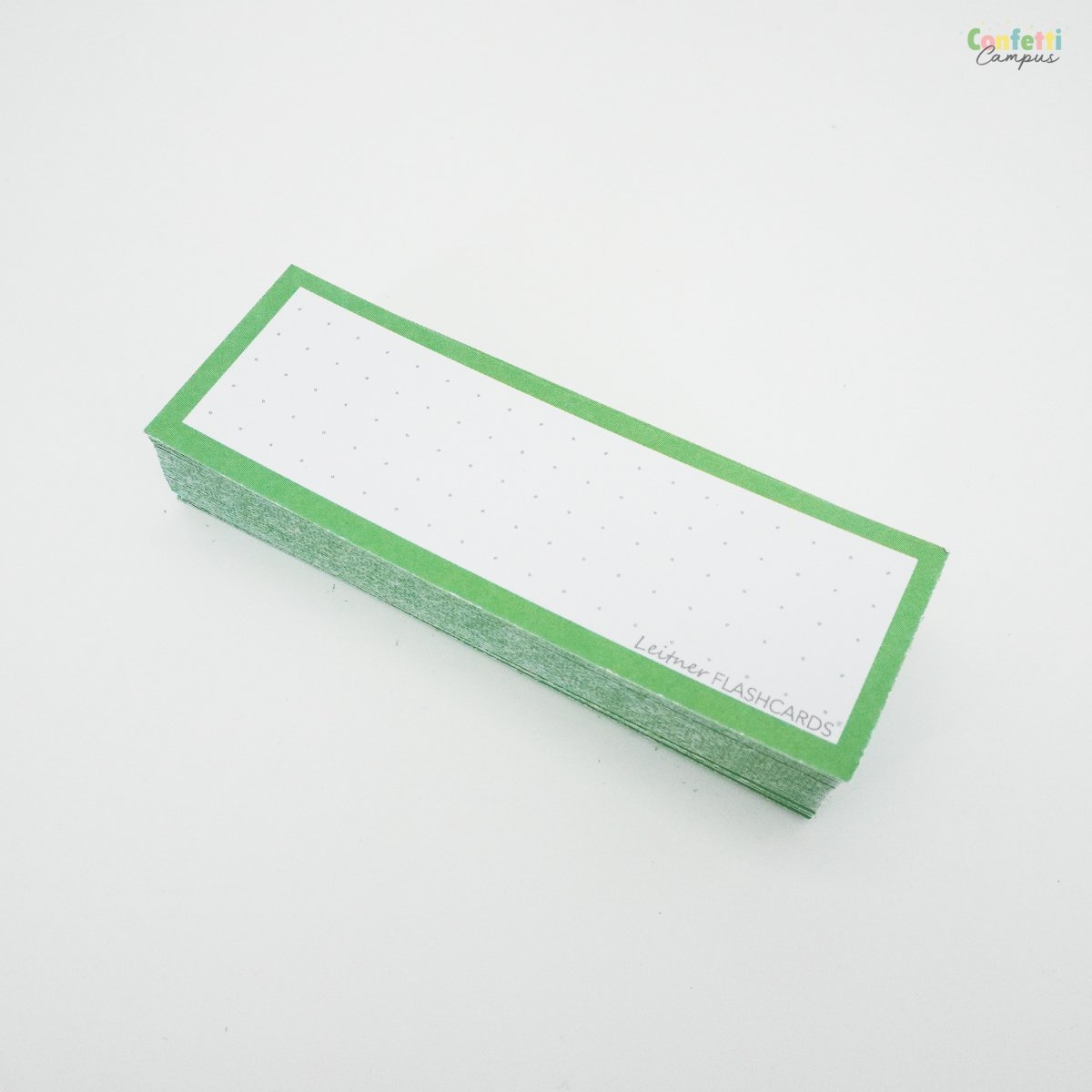 50 Flashcards Leitner Vocabulaire à points cadre vert prairie – Image 4