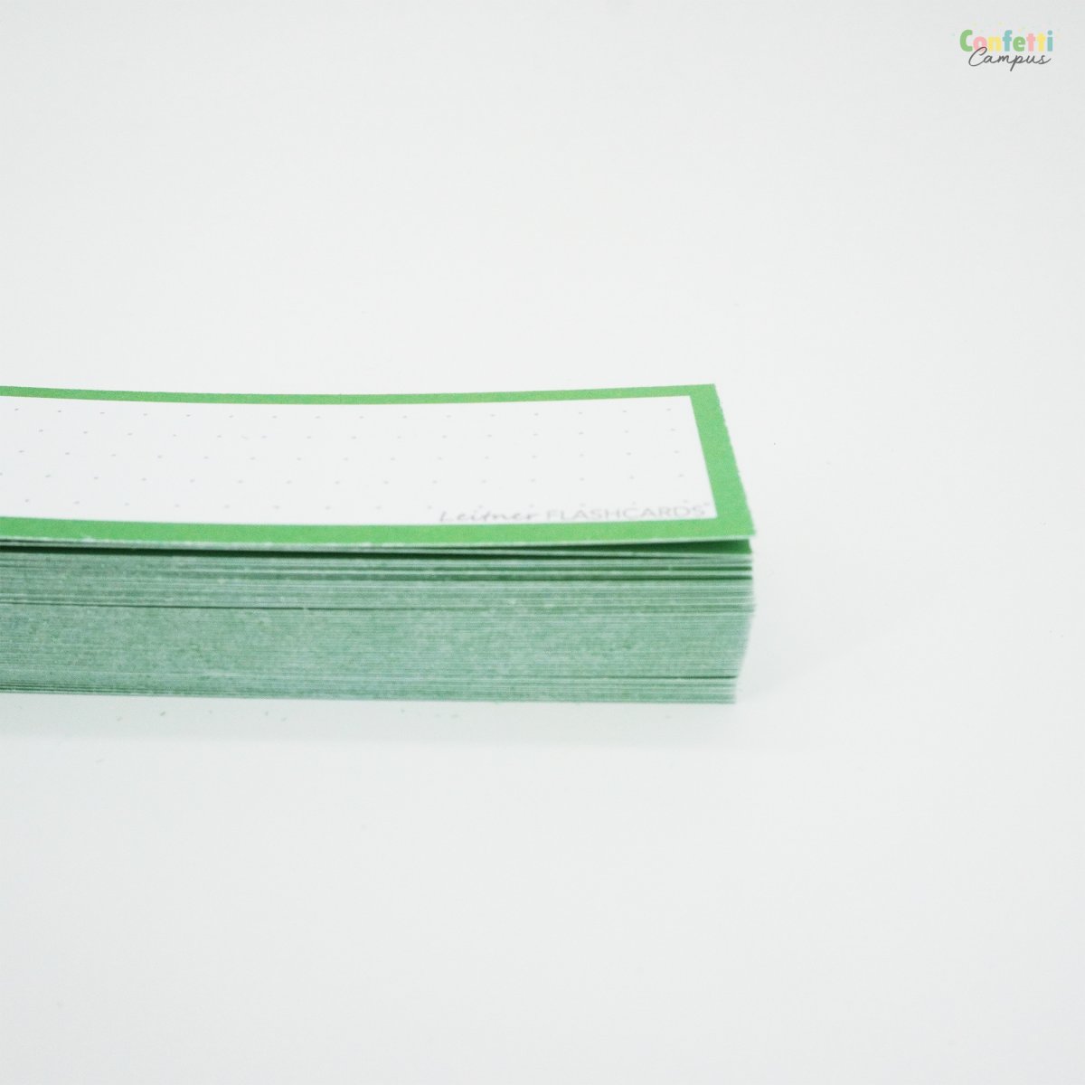 50 Flashcards Leitner Vocabulaire à points cadre vert prairie – Image 5
