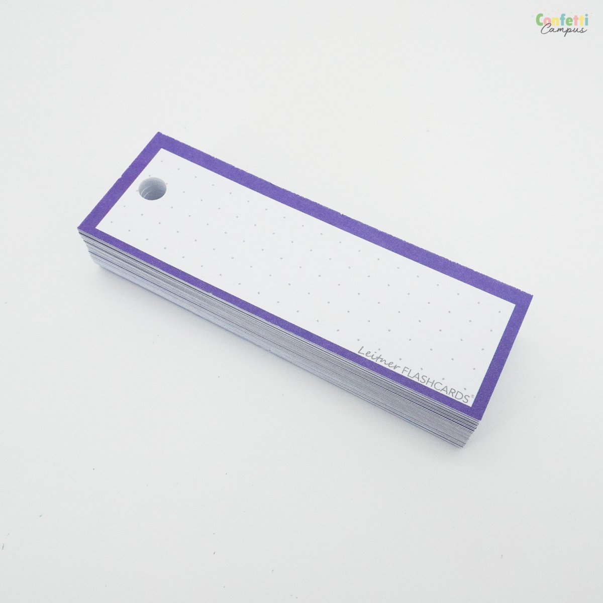 50 Flashcards Leitner Vocabulaire à points cadre ultraviolet – Image 6