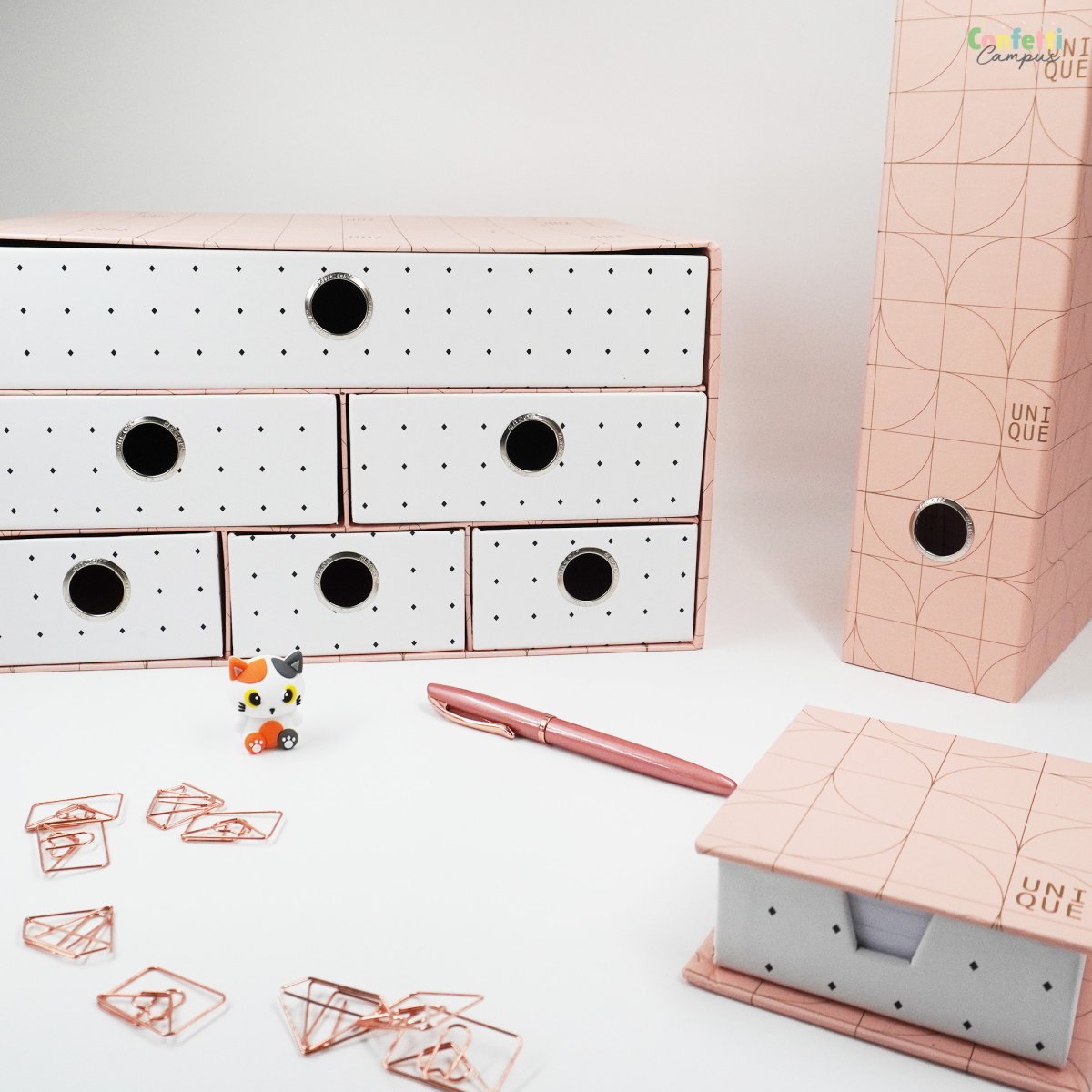 ANCOR UNIQUE Organiseur de bureau 6 tiroirs 34x20x25cm – Image 9