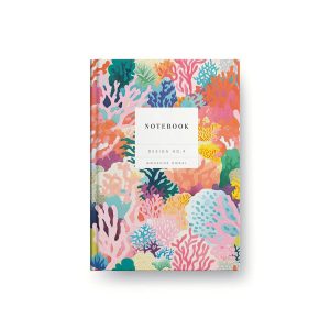 OHH DEER Cahier rigide A5 192 pages lignées Coraux