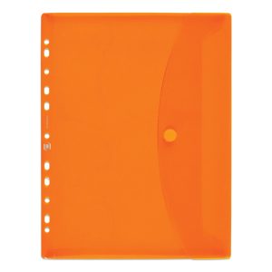 OXFORD Pochette perforée à soufflet A4 Orange