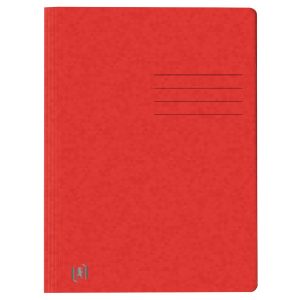 OXFORD TOP FILE+ Chemise à lamelle A4 en carte Rouge