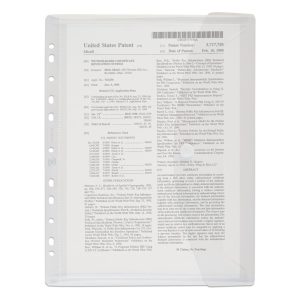 OXFORD Pochette perforée à soufflet A4 Incolore