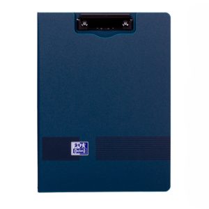 OXFORD LIVE & GO Porte-bloc à pince 24x32cm bleu foncé