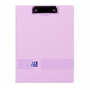 OXFORD LIVE & GO Porte-bloc à pince 24x32cm lilas