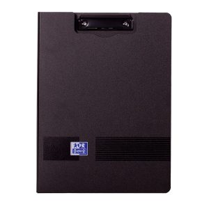 OXFORD LIVE & GO Porte-bloc à pince 24x32cm noir