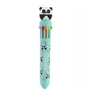 ITOTAL Stylo bille 10 couleurs Panda