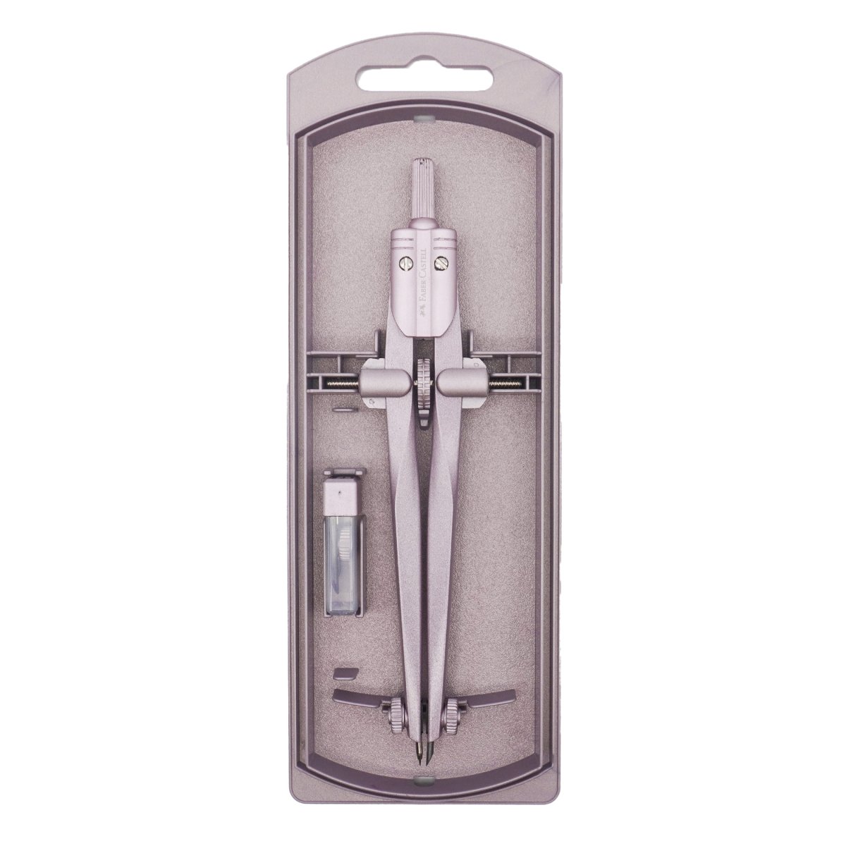 FABER CASTELL Stream Compas scolaire à réglage rapide Ø34cm Rose brillant – Image 2